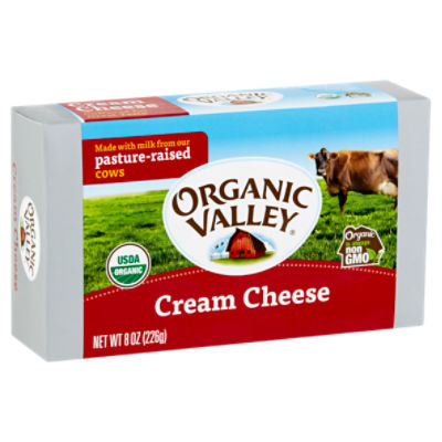 Organic Valley Cream Cheese, 8 oz