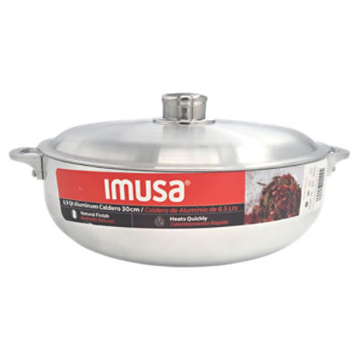 Imusa 30cm 6.9 Qt Aluminum Caldero