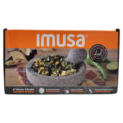 Imusa 6" Mortar & Pestle