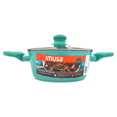 Imusa 3Qt Dutch Oven with Glass Lid