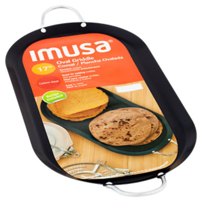 Imusa 17'' Oval Griddle