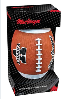 Macgregor Varsity Rubber Football, 1 each