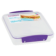 Sistema To Go 15.2 oz Sandwich Box, 1 Each