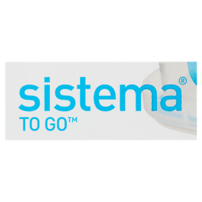 Sistema To Go Sandwich Container (15.2 Oz), Lunchbox Necessities