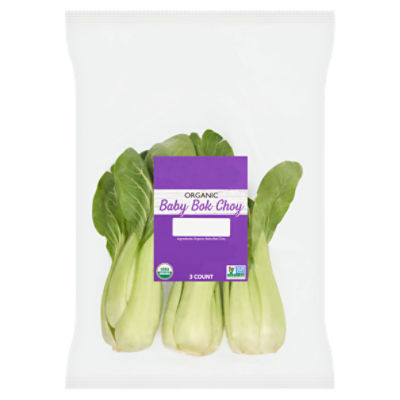 Fresh Organic Baby Bok Choy
