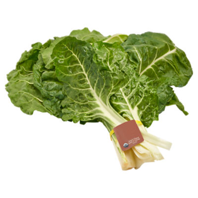 Fresh Organic Swiss Green Chard, bunch