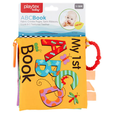 Playtex Baby ABC Book, 1-18 M