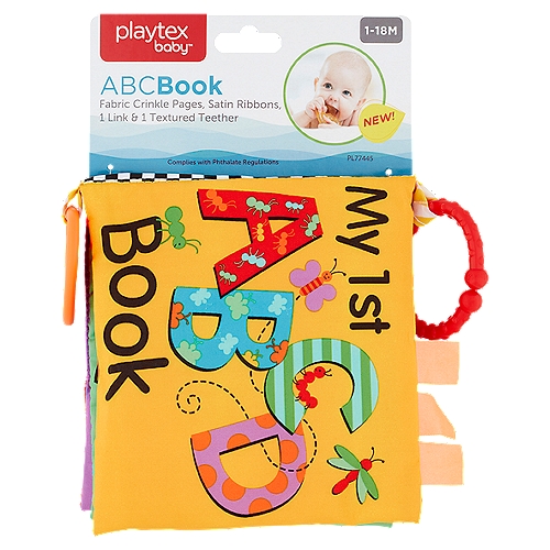 Playtex Baby ABC Book, 1-18 M