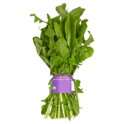 Fresh Organic Dandelion Greens, bunch