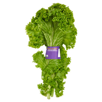 Fresh Organic Mustard Greens, bunch, 1 Each