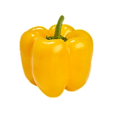 Organic Yellow Pepper, 1 ct, 6 oz, 6 Ounce