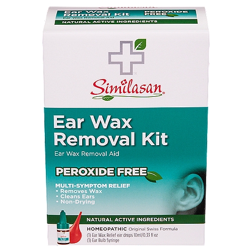 Similasan Homeopathic Original Swiss Formula Ear Wax Removal Kit