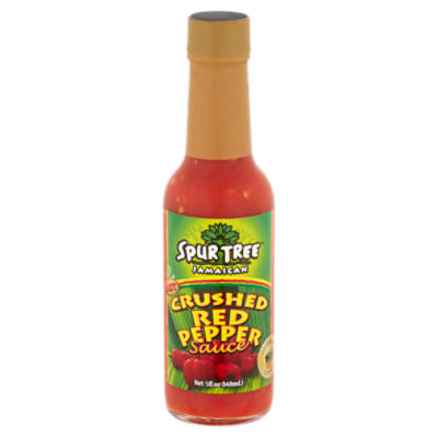 Spur Tree Jamaican Hot Crushed Red Pepper Sauce, 5 fl oz