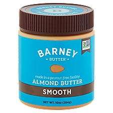 Barney Butter Almond Butter - Smooth, 10 Ounce