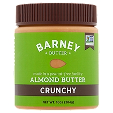 Barney Butter Crunchy Almond Butter, 10 oz
