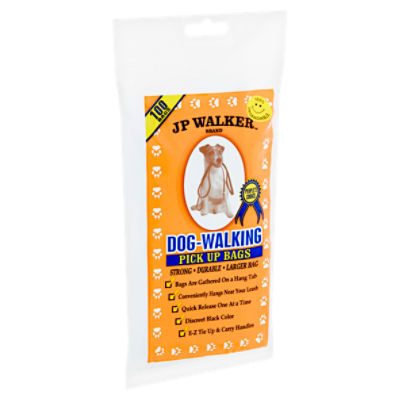 JP Walker Dog-Walking Pick Up Bags, 100 count