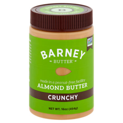 Barney Butter Crunchy Almond Butter, 16 oz