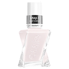 essie gel couture long-lasting nail polish, 8-free vegan, white, Pre-Show Jitters, 0.46 fl oz