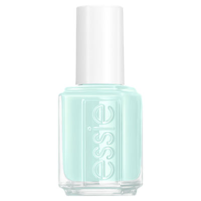 Essie Salon-Quality, 8-Free Vegan, Mint Green, Seas the Day Nail Polish, 0.46 fl oz