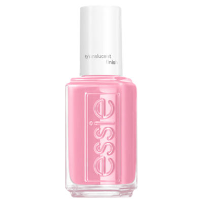 essie expressie quick dry nail polish, 8free vegan, sheer jelly pink