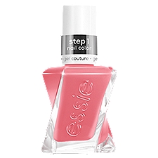 essie gel couture long-lasting nail polish, 8-free vegan, salmon pink, Gallery Glam, 0.46 fl oz