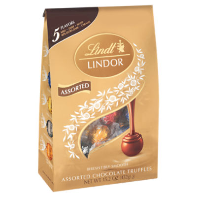 Lindt Lindor Assorted Chocolate Truffles, 15.2 oz ShopRite