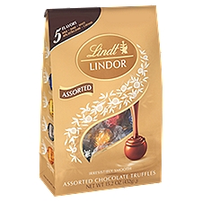 Lindt Lindor Assorted, Chocolate Truffles, 15.2 Ounce