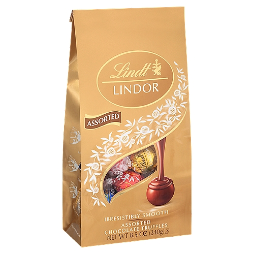 Lindt Lindor Assorted Chocolate Truffles, 8.5 oz