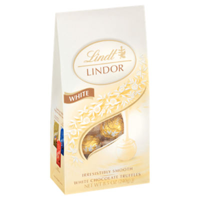 Lindt Lindor White Chocolate Truffles, 8.5 oz ShopRite