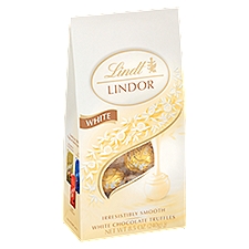 Lindt Lindor White Chocolate Truffles, 8.5 oz