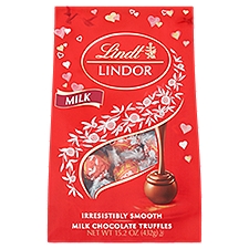 Lindt Lindor Milk Chocolate Truffles, 15.2 oz