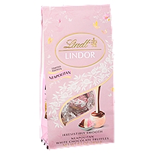 Lindt Lindor Neapolitan White Chocolate Truffles Limited Edition, 8.5 oz
