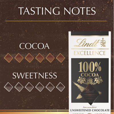 Lindt Excellence 100% Cocoa Pure