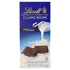 Lindt Classic Recipe Dark Milk Chocolate, 4.1 oz