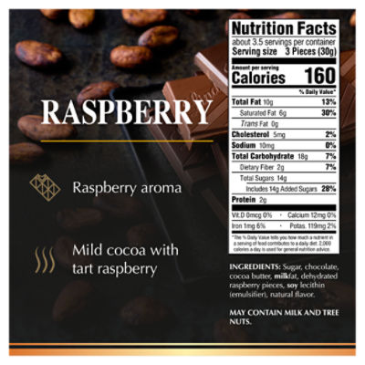 Lindt Excellence Raspberry Dark Chocolate, 3.5 oz