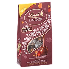 Lindt Lindor Maple Milk Chocolate Truffles Limited Edition, 5.1 oz