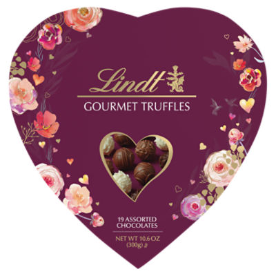 Lindt Assorted Gourmet Chocolate Truffles, 19 count, 10.6 oz