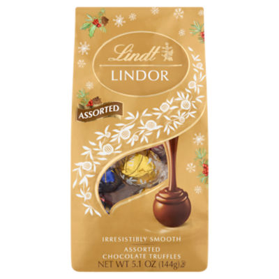 Lindt Lindor Assorted Chocolate Truffles, 5.1 oz