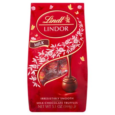 Lindt Lindor Milk Chocolate Truffles, 5.1 oz
