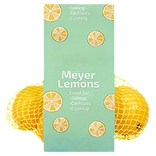 Bagged Meyer Lemons, 1 Bag, 16 oz