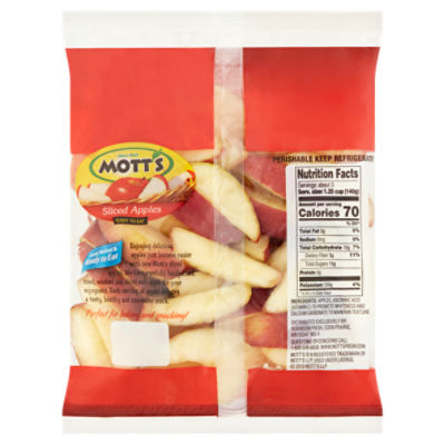 Mott's Sliced Apples 14 Oz Bag