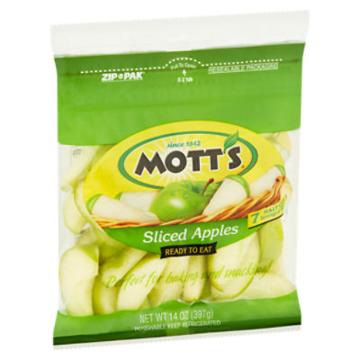 Mott's Sliced Green Apples, 14 oz - Price Rite