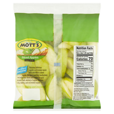 Mott's Sliced Green Apples, 14 oz