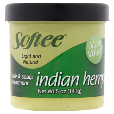 Softee Light and Natural Indian Hemp Hair & Scalp Treatment, 5 oz ...