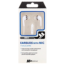 MobilEssentials Earbuds with Mic