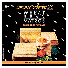 Aviv Wheat Bran Matzos, 14.1 oz