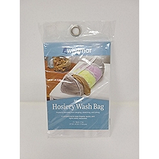 Whitmor Wash Bag - Mesh Hosiery, 1 Each