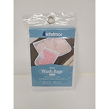 Whitmor Mesh Wash Bags, 1 Each