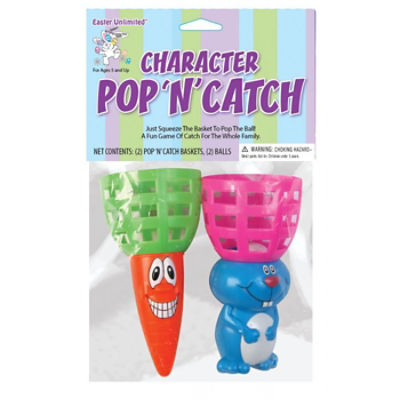 Fun World Character Pop and Catch, Bunny and Carrot