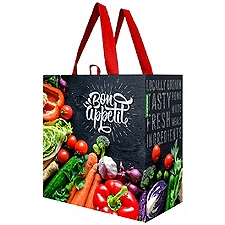 EARTHWISE Reusable Shopping Bag - Veggie Graphic, 1 each